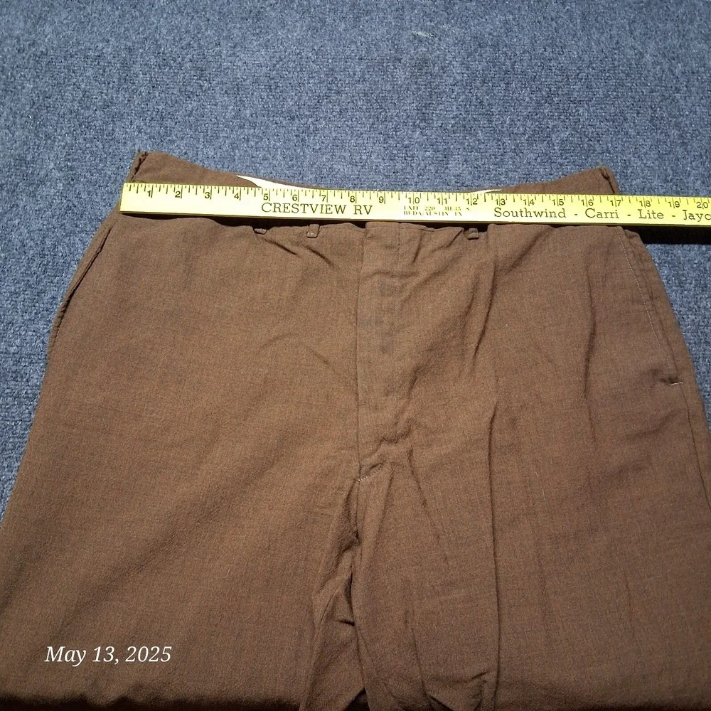 VTG Hampton‎ Heath Super Crease Surably Pressed Slacks Sz 34x30